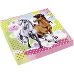 Servietten Charming Horses, 1Pack mit 20 Servietten