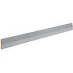 Trapezkartätsche L.1800mm m.Daumenrille/Abschlusskappe Alu.1,1mm