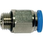 Gerade Steckverschraubung Bl.Ser.AG G 1/2 Zoll SW 14mm m.O-Ring u.a6-KT.zyl., 1 Stück
