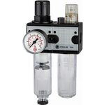 Wartungseinheit MULTIFIX Gew.G 3/8 Zoll HA BG I 2-tlg.1100l/min B.92,8mm