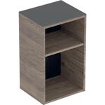 Geberit Seitenschrank Square SMYLE 360x600x299mm offen Mel Ho-st NB hickory