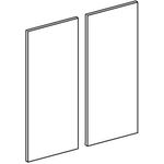 Geberit Tür Set f SPS 800mm lava lackiert matt