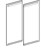 Geberit Tür Set, für Spiegelschrank Option 600mm