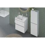 Duravit Glashalter STARCK T inkl. Glas weiß matt edelstahl gebürstet
