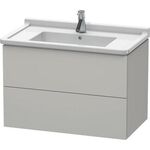 Duravit Waschtischunterbau L-CUBE 469x820x558mm weiß supermatt