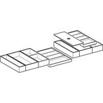 Geberit Schubladeneinsatz-Set für obere Schublade Breite 1050mm