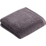 Handtuch VEGAN LIFE dunkelgrau 50x100cm 100%CO (Bio-Baumwolle) VOSSEN