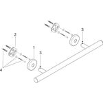 HG Badetuchhalter LOGIS Wandmontage chrom