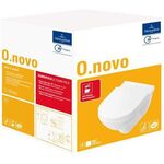V&B Combi-Pack O.NOVO inkl. Wand-WC ti. und WC-Sitz we - VPE: 12