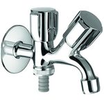 SCHELL Kombi-Auslaufventil COMFORT chrom DN 15