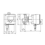 Wilo Hocheffizienzpumpe Stratos MAXO 25/0,5-4, Rp 1Zoll, 180mm, PN 10