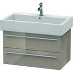 Duravit Waschtischunterbau X-LARGE 443x750x448mm cappucino hochglanz