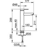 Keuco EH-WT-MI 210 PLAN BLUE o ZAG vc
