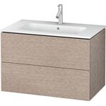 Duravit Waschtischunterbau L-CUBE 820x481x550mm eiche kaschmir
