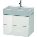 Duravit Waschtischunterbau L-CUBE 544x684x459mm weiß hochglanz