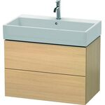 Duravit Waschtischunterbau L-CUBE 544x784x459mm mediterrane eiche