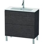 Duravit WTU Compact L-CUBE 704x820x391mm eiche dunkel gebürstet