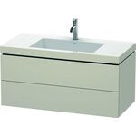 Duravit Waschtischunterbau L-CUBE m WT Vero Air 500x1000x480mm 1 HL taupe