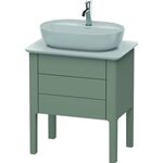Duravit Waschtischunterbau LUV 743x688x450mm steingrau seidenmatt