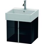 Duravit Waschtischunterbau VERO AIR 440x484x431mm schwarz hochglanz