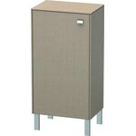 Duravit Halbhochschrank BRIOSO ind 910x520x359mm Gri chr Ans links leinen