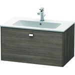 Duravit Waschtischunterbau BRIOSO Griff chrom 442x820x479mm pine terra