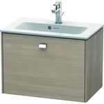 Duravit WT-Unterbau BRIOSO COMPACT Griff chrom 442x620x389mm pine silver