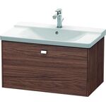 Duravit Waschtischunterbau BRIOSO Gri chrom 450x820x479mm nussbaum dunkel