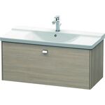 Duravit Waschtischunterbau BRIOSO Griff chrom 450x1020x479mm pine silver