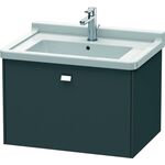 Duravit Waschtischunterbau BRIOSO Griff chrom 452x670x469mm graphit matt