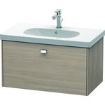 Duravit Waschtischunterbau BRIOSO Griff chrom 452x820x469mm pine silver