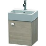 Duravit Waschtischunterbau BRIOSO 442x434x339mm Gri chr Ans re pine silver