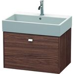 Duravit Waschtischunterbau BRIOSO Gri chrom 442x684x459mm nussbaum dunkel