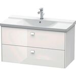Duravit Waschtischunterbau BRIOSO Griffe Frontfarbe 561x1020x479mm we hgl