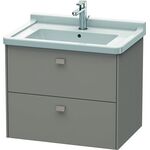 Duravit Waschtischunterbau BRIOSO Griffe Frontfarbe 563x670x469mm bas matt