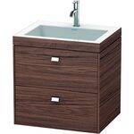 Duravit Waschtischunterbau BRIOSO 613x600x480mm m WT Vero Air Gri chr 1 HL