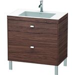 Duravit Waschtischunterbau BRIOSO 701x800x480mm m WT Vero Air Gri chr 1 HL
