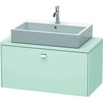 Duravit Konsolenunterschrank BRIOSO Griff chrom 442x920x480mm lichtblau matt