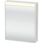 Duravit Spiegelschrank BRIOSO m Be 700x620x148mm Ans li weiß hochglanz