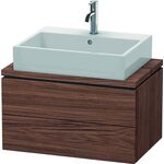 Duravit Konsolenunterschrank L-CUBE 400x720x477mm nussbaum dunkel