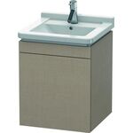 Duravit Waschtischunterbau L-CUBE 447x460x558mm Anschlag rechts leinen