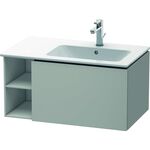 Duravit Waschtischunterbau L-CUBE 400x820x481mm Be rechts betongrau matt