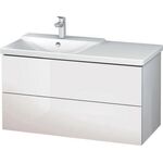 Duravit Waschtischunterbau L-CUBE 1020x481x555mm lichtblau matt