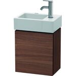 Duravit Waschtischunterbau L-CUBE 400x364x241mm Ans links nussbaum natur