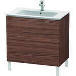 Duravit Waschtischunterbau L-CUBE 820x481x704mm nussbaum dunkel