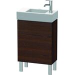 Duravit Waschtischunterbau L-CUBE 582x480x240mm Ans li nussbaum gebürstet