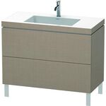 Duravit Waschtischunterbau L-CUBE m WT Vero Air 698x1000x480mm 1 HL leinen