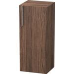 Duravit Halbhochschrank VERO 360x400x960mm Ans rechts nussbaum dunkel