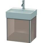 Duravit Waschtischunterbau XSQUARE 397x434x340mm Türansch re capp hochglanz
