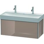 Duravit Waschtischunterbau XSQUARE 397x984x460mm cappuccino hochglanz